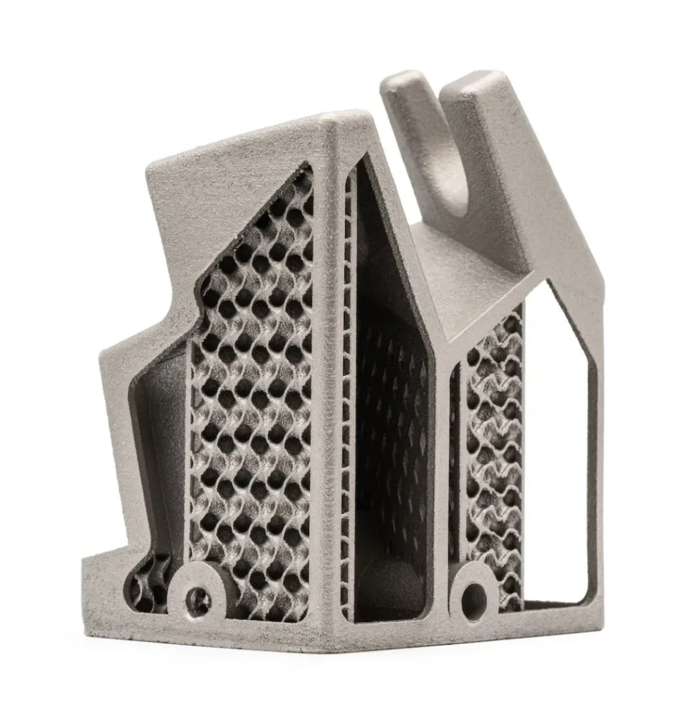 Metal 3D printing Wrocław – complex industrial 3D printed part.