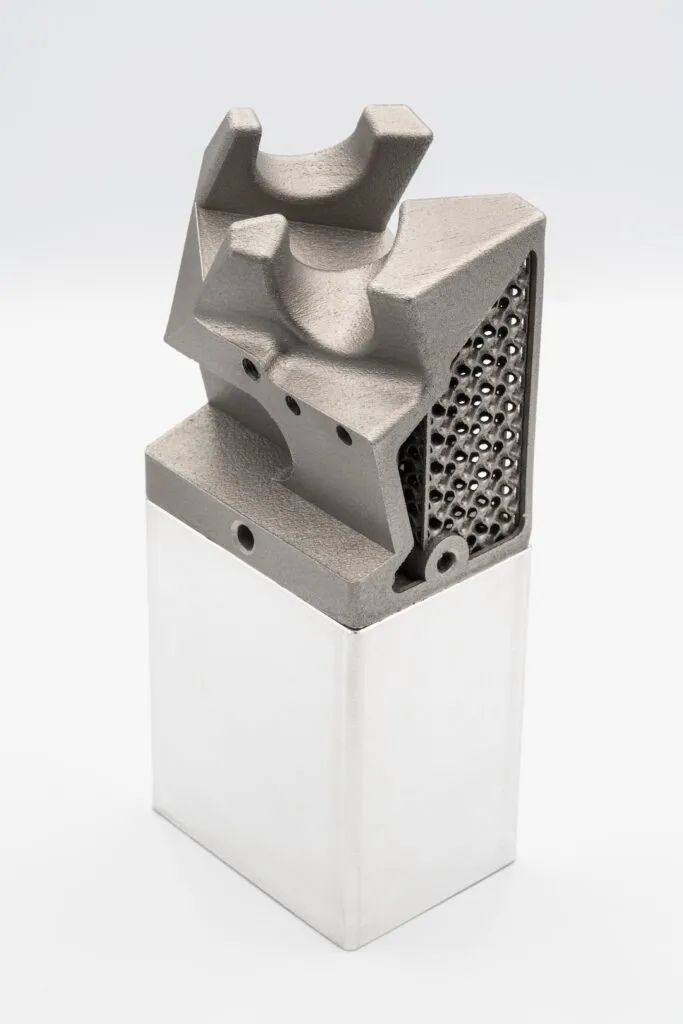 Fuel line gauge – metal 3D printed part at Spes3D Wroclaw.